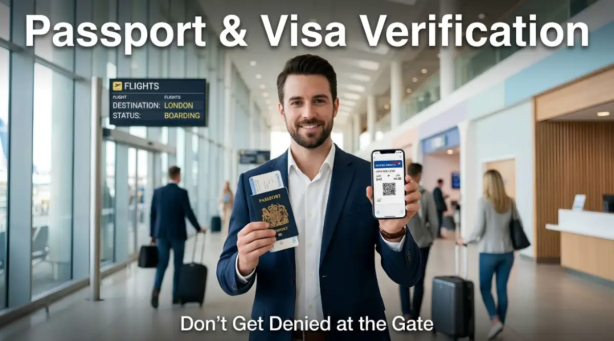 How to Verify Your Passport and Visa Status Before Booking Any International Flight