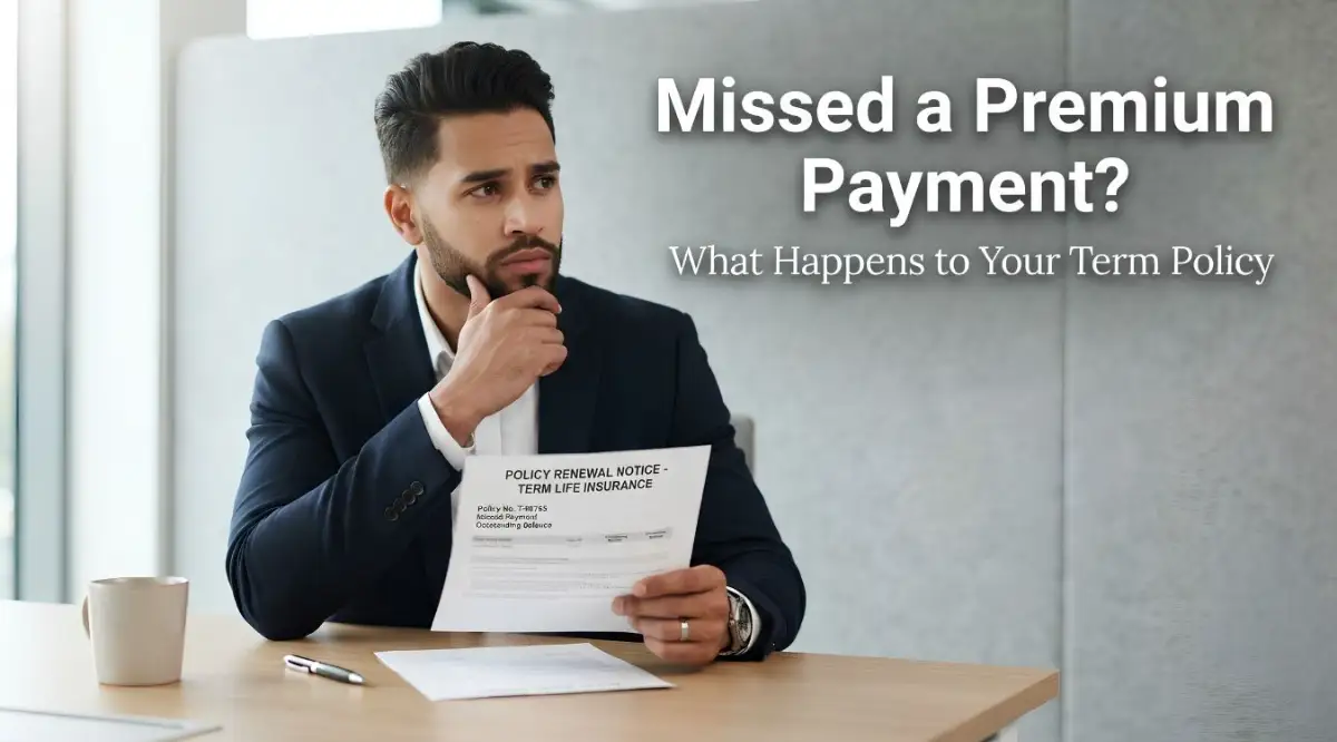 What Actually Happens to Your Term Policy If You Miss a Premium Payment