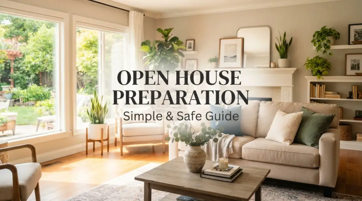 A comprehensive preparation plan for organizing a successful 'Open House' in a simple and safe manner