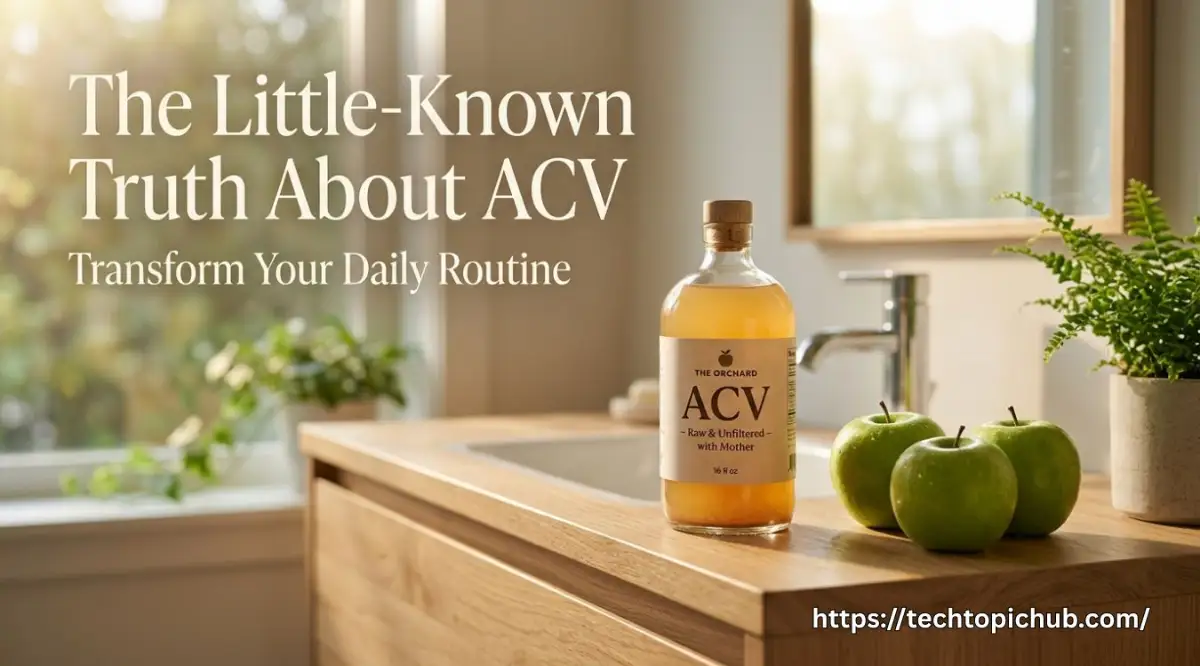 Discover the proven skin care secrets of raw apple cider vinegar for amazingly smooth skin.