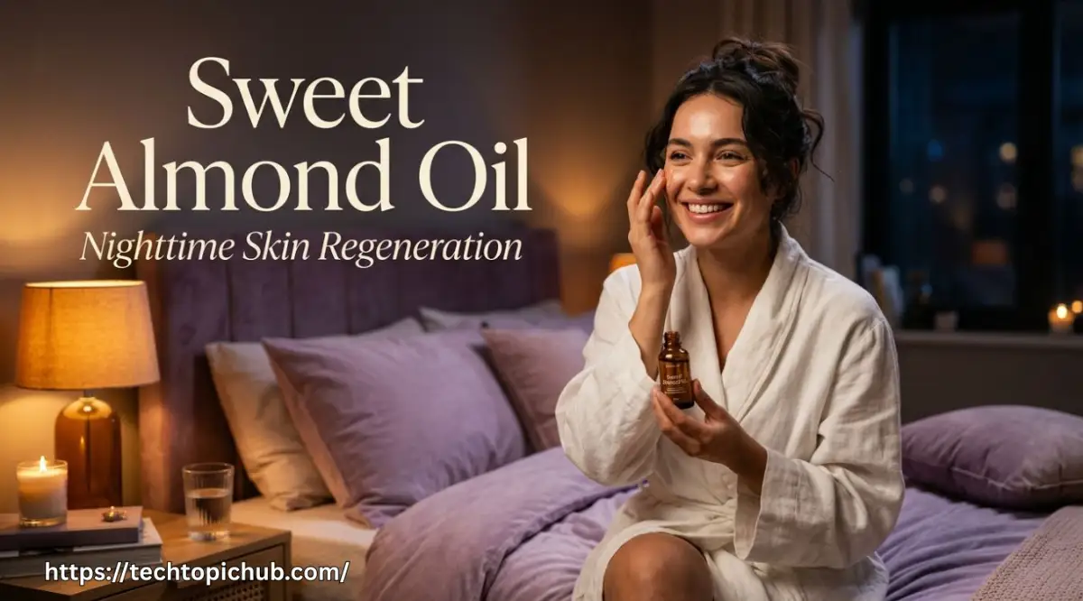 Proven sweet almond oil nighttime routine for ultimate skin care.
